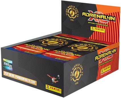 Panini FIFA Club World Cup 2025 Adrenalyn XL Trading Cards (Fatpack-Box mit 10 Fatpacks)