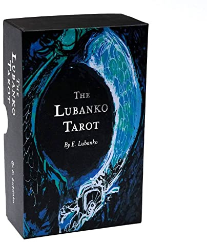 Generisch Das Lubanko Tarot 78 Karten Deck Tarot Big Size für Fate Divination Brettspiele Karten für Frauen Mädchen Entertainment Oracle The lubanko Tarot