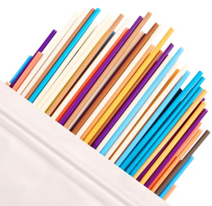300 Stück 3D Doodler Stift Nachfüllpacks, 30 Farben 3D Doodler Pen Nachfüllungen Kompatibel mit 3Doodler Start + Pen, 2,5mm PCL Niedrige Drucktemperatur 3D Stift Nachfüllset Druckstift Filament
