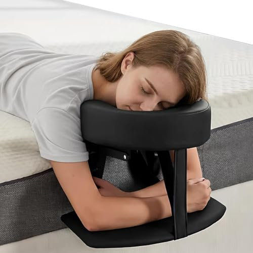 UtaUla Massage Headrest for Bed, Head and Face Rest Support Cushion, Home Massage Kit, Adjustable Height, Pillow for Home SPA
