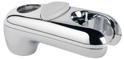 Mira Chrome Logic Shower Holder for 22mm Bar (Rubber Grip) Clamp Bracket 2.1605.128
