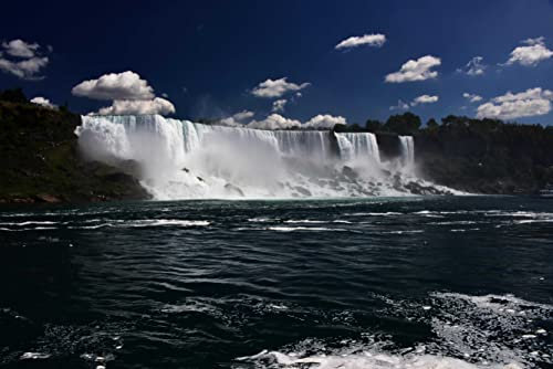 hansepuzzle 19904 - Niagara-Fälle Puzzle 2000 Teile - Natur Motiv mit hochwertiger Aufbewahrung: Kartonbox und wiederverschließbarem Beutel - Format 90 × 60 cm