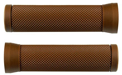cyclingcolors Fahrradgriff, braun, 22 mm, 120 mm, Komfort, rutschfest, MTB, Stadt, Vintage, Fixie