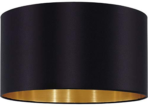Schirm Pasteri Pro Ø 380 mm Textil schwarz/gold