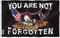 Anley Fly Breeze 3x5 Ft POW/MIA Flagge - Lebendige Farbe und UV-beständig - Canvas Header und Messing Grommet - Sie sind nicht vergessen 3 X 5 Ft