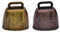 Milisten 2 Stücke Kuhglocken Fern Schafe Eisen Glocken Vieh Laut Tier Weiden Lassen Glocke Bronze Rot Bronze Stil
