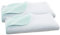 ZOLLNER 2er Set Inkontinenzauflage, 75x85 cm, wasserdicht, 395g/qm, Öko-Tex, Mint