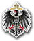 Aufkleber/Sticker Adler Preußen Wappen Deutschland 10x8cm A5219