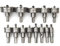 Set di 13 seghe a tazza da 16-53 mm, in acciaio inox e metallo duro, punte in lega di carburo di tungsteno (TCT), punte per trapano in metallo con denti multipli