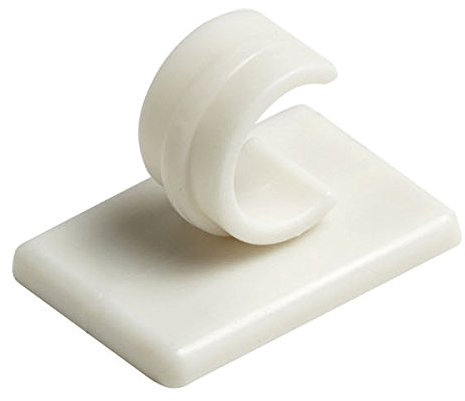 Self Adhesive Stick On Centre Supports For Curtain Rods (Pack Of 10)
