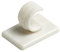 Self Adhesive Stick On Centre Supports For Curtain Rods (Pack Of 10)