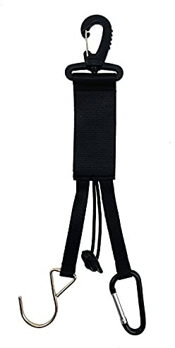 KOSTOO Zaunhaken – Mehrzweck-Haken zum Aufhängen – Der Dugout-Organizer, für Baseball-/Softball-Ausrüstung, Schlägertaschen, Tennistaschen, Wasserflasche, Camping usw. (1)