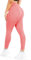 SMILODOX Leggings Damen Amaze Pro mit Scrunch, Butt Lift Sporthose High Waist V-Shape Trainingshose Seamless Blickdicht Yogahose Für Sport Fitness Alltag, Größe:XS, Color:Koralle