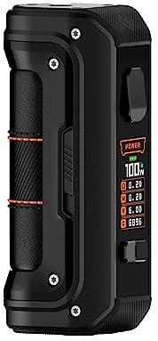 TVDC Geekvape Aegis Max 2 Mod 21700 & 18650 Battery with IP67 Waterproof, Dustproof & Shockproof | Lightweight & Compact | Battery Not Included | No Nicotine (Black)