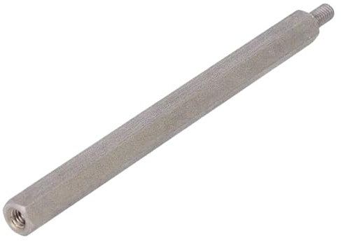 TNE Distanzmuffe mit Gewinde; 90mm; Innengew: M4; Außengew: M4 246X90 Distanzelemente aus Metall