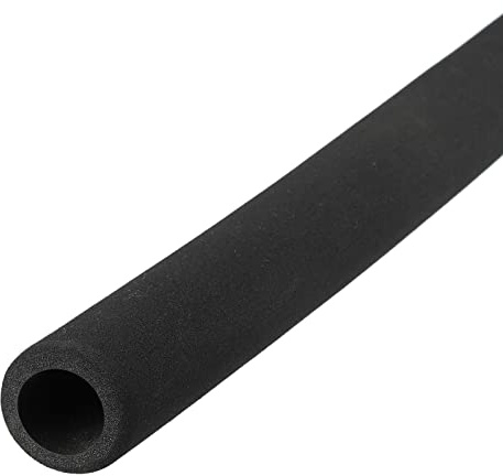 DMiotech 2 Packungen Schaumgriff geschlossenzellig rutschfester Schaumschlauch für Utensilien Werkzeug 18mm Innendmr. x 5mm Dicke 11,6 schwarz