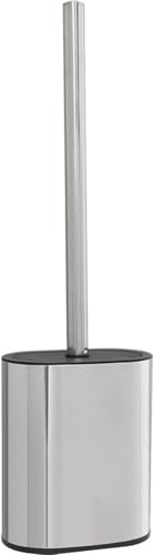 Corby Toilet Brush (Sana / TBH0001) in Polished Steel & Black Silicone
