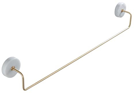 Porte-Serviettes Étagère Serviette Marbre Laiton Simple Serviette Bar Salle de Bain Monture Murale Porte-Serviette brossé Porte-Serviette Tablette Salle de Bain Table de Rangement Rangement Serviette
