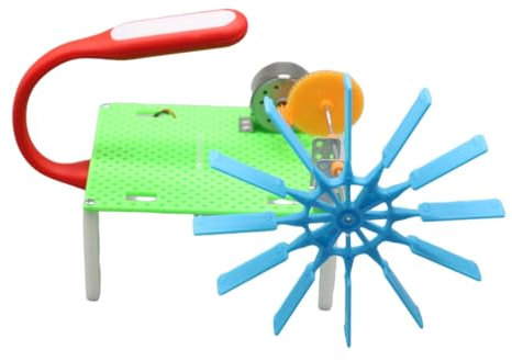 F Fityle Esperimento scientifico Fisico Idroelettrico generare elettricità Modello sussidi didattici Fai-da-Te Giocattolo di Fisica per Bambini Bambini