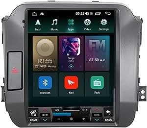 OmurgA Navigatore Satellitare Android 12 Radio FM per K-Ia Sportage 3 SL 2011-2016, Autoradio Stereo da 9.7 Pollici Screen Lettore Video Multimediale per Auto con Mirror Link/GPS/Carplay TS1