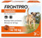 FRONTPRO Hund M - Kautablette gegen Zecken & Flöhe (Hunde 4 bis 10 kg) - 3X Kautabletten für 3 Monate Schutz
