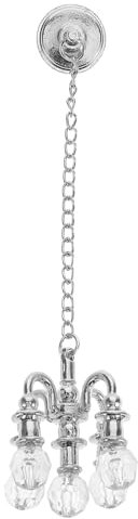 Abaodam Miniatur Deckenlampe Für Puppenhaus Hängeleuchte Dekorative Beleuchtung Für Mini-häuser Stilvolle Modellbeleuchtung Aus Langlebigem Für Kreative Szenen