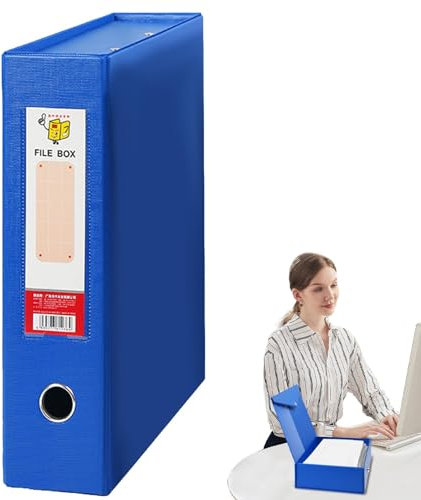 Project Case | Comic Storage | A4 Storage Boxes | File Box | Document Organiser | Waterproof A4 Paper Storage Box | Integrated Lid Design File | Storage Binder Files Storage Boxes | for Documents