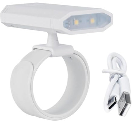 Wristband Torch, Portable Wrist Torch, Wrist Flashlights for Night Walking, Wearable Wristband Torch, Usb Rechargeable 3-Color Dimmable Flashlight for Night Fishing, Cycling, and Outdoor Adventures