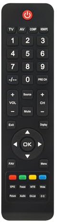 398GRABD1NENEC Ersetzte Fernbedienung Passend für NEC LCD TV E323 E324 E423 E424 E463 E464 E553 E554 E322 E422 E462 E552 E654 RL76F-1 E325 E425 E505 E585 RL76F