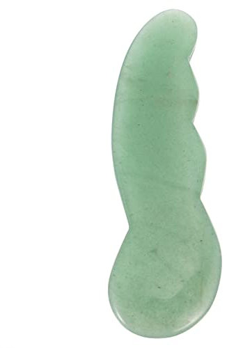 Ipetboom Gesichtsmassagegerät Natürliche Jade-schabplatte Jüngere Haut Kompakt Leicht Zu Tragen