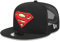 New Era Superman DC Trucker Schwarz Verstellbare 9Fifty Snapback Cap - One-Size