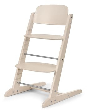 CYBEX Gold IRIS Hochstuhl, Mitwachsend, 3-99 Jahre, All Natural | Mitwachsend, 3 bis 99 Jahre, verwendbar ab 6 Monate durch separate Aufsätze, ergonomische Sitzposition, Buchenholz