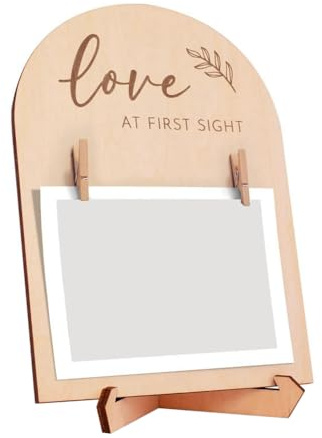 Osmond Baby Scanning Photo Frame Pregnancy Gift, Baby'S First Birth Sign Board, Baby Bath Photo Props with Footprint Pen Set.