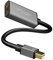 KabelDirekt – Convertisseur Mini DisplayPort (Mini DP) vers HDMI (résolution maximâle, 4K/60Hz, contacts plaqués or 24 carats, pour iMac, MacBook)