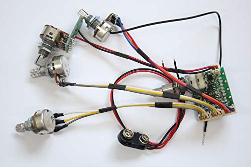 PARAMETRICA 3 BAND EQUALIZER basso elettrico attivo o passivo circuito amplificatore elettronico SE3P
