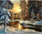 Fuumuui Peinture par Numéros Adultes et Enfants Débutants avec Pinceaux et Peintures Acryliques 40 x 50 cm - Paysage, Cabane dans la Forêt