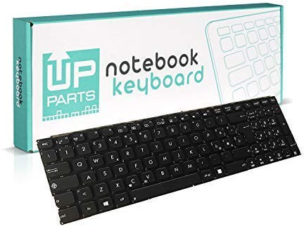 UP PARTS® - Azienda Italiana - Tastiera Italiana per Notebook ASUS VIVOBOOK Max P541UA P541UA-GQ1248 P541UA-GQ2099 (Senza Frame Colore Nero)