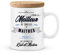 ÉNJA Création. Cadeau maître - Mug à personnaliser avec votre prénom pour maître - idée cadeau maître. Cadeau fin d'année scolaire. Cadeau prénom original et unique