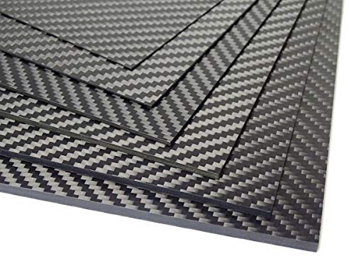 3D Drucker Dauerdruckplatte für Ender 3 Creality 235 x 235mm - ABS PLA PETG HIPS Filament (Carbon)