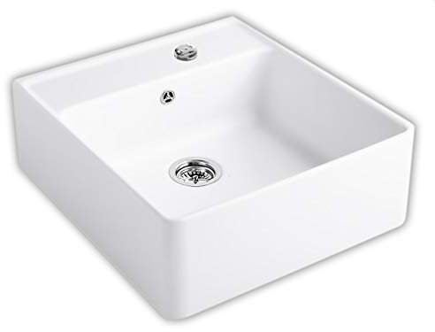 Villeroy & Boch VB-6320 62 RW Single-bowl Spülbecken, Stone White