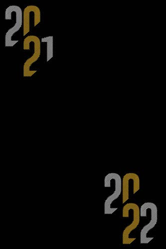 2021 2022: Buchkalender / wochenplaner 21 - 22 A5 , von Mai 2021 bis 2022 Dezember , Jahresplaner kalender , Terminplaner Kalenderbuch Schwarz