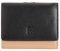 DUDU Portefeuille Femme Petit en Cuir RFID avec Portemonnaie Fermoir clic clac Compact 6 Porte-Cartes Noir
