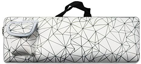Orchidtent - Funda de neopreno portátil para teclado con bolsa para mouse compatible con teclado inalámbrico Logitech MK270