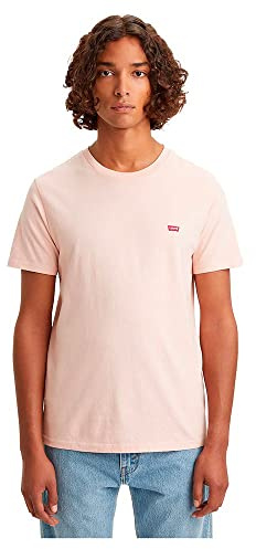 Levi's Men's Ss Original Housemark Tee T-Shirt, Peachskin, XS