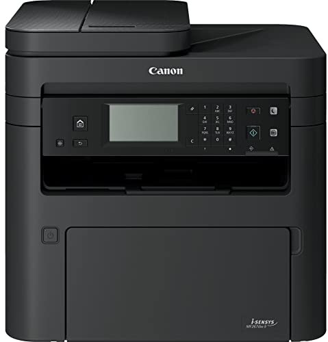 Canon i-SENSYS MF267dw II A4 S/W-Laser MFP, Drucken Kopieren Scannen Faxen, USB, LAN, W-LAN, 250 Blatt Papierkassette, Mehrzweckeinzug 1 Blatt, 28 DIN A4 Seiten/Minute