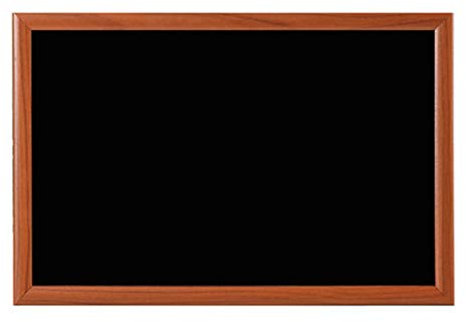 Kreidetafel Holzrahmen Tafel Hängende kleine Tafel Büro Zuhause Tafel Wand Kreide Schreiben Werbetafel (Farbe: Schwarz Größe: 60 x 120 cm) (Braun 60 x 90 cm)