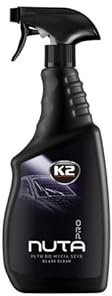 K2 Glasreiniger Auto 'NUTA PRO' 750 ml - Scheibenreiniger Auto Streifenfrei - Effektive Autopflege Für Alle Auto Fenster - Windschutzscheiben Reiniger - 2 in 1 Strahl- und Schaumfunktion