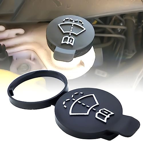 ZZLBZN Car Windshield Washer Bottle Cap Nozzle Cover Windscreen Wiper Reservoir Cap Fit for Vauxhall Fit for Astra J Fit for Meriva B Fit for Insignia Fit for Corsa Fit for Buick/Cadillac/Chevrolet