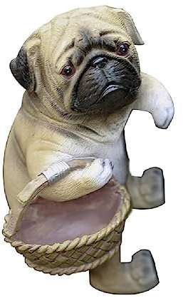 NRVTRE Cute Cat Figurines Hanging Animal Statue Resin Flower Pot Hanging Climbing Rabbit Sculpture Potted Plant Ornament Planter Pot Hanger