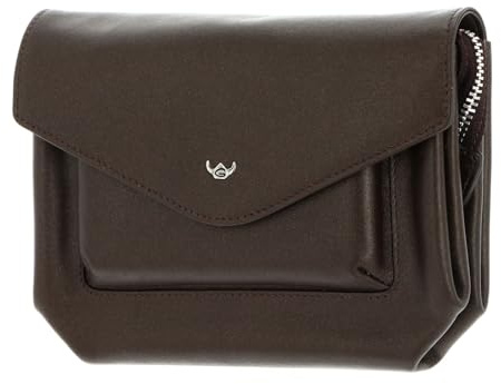 Golden Head Leder Geldbörse Valencia RFID Protect Börsentäschchen 2850 Bronze dunkelbraun